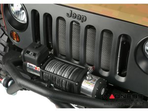 Jeep Wrangler TJ Spartacus Heavy Duty 12,500 lb. Winch w/ Steel Cable